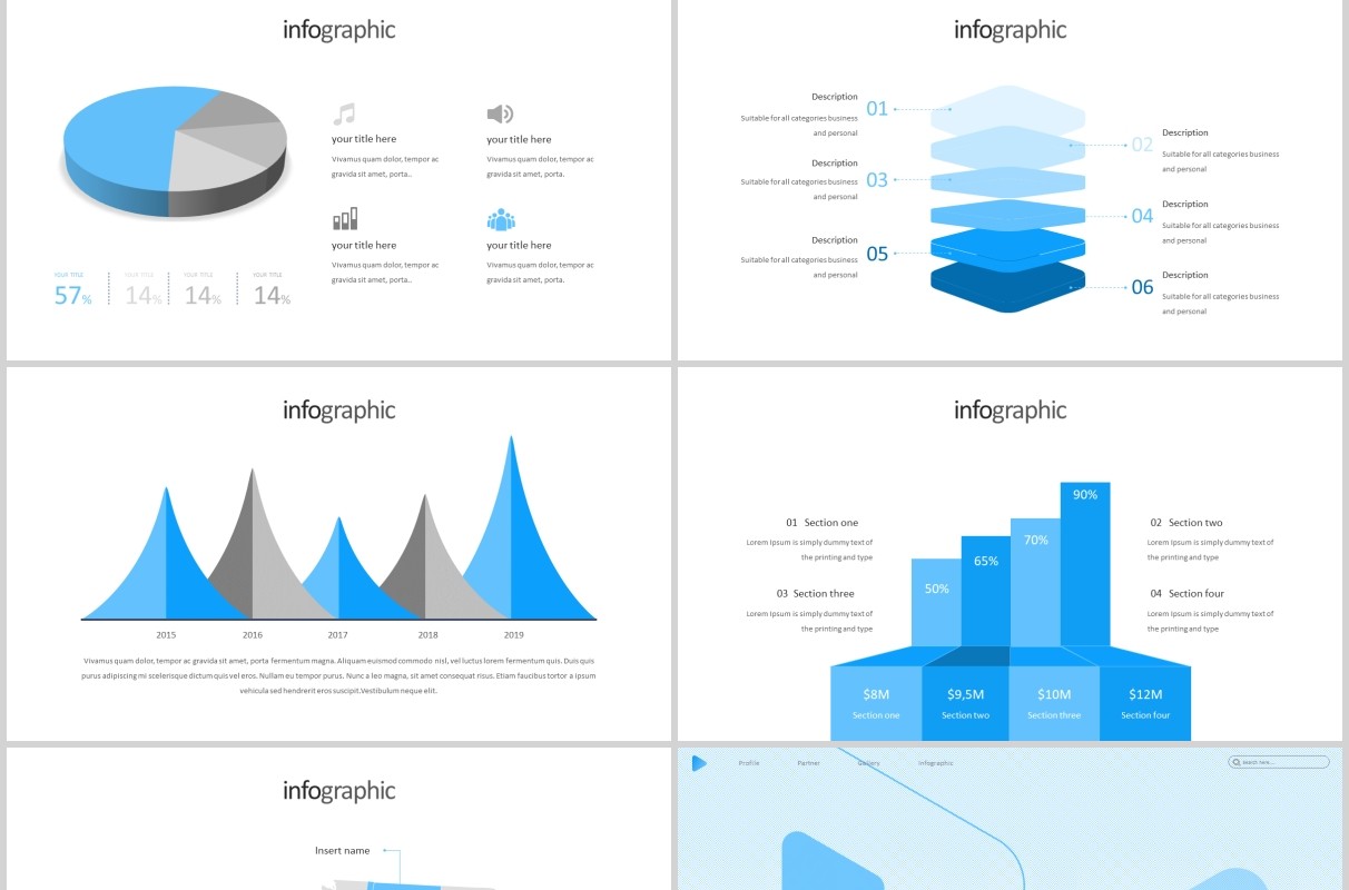 数字公司数据分析产品介绍PPT模板digital pocket powerpoint template