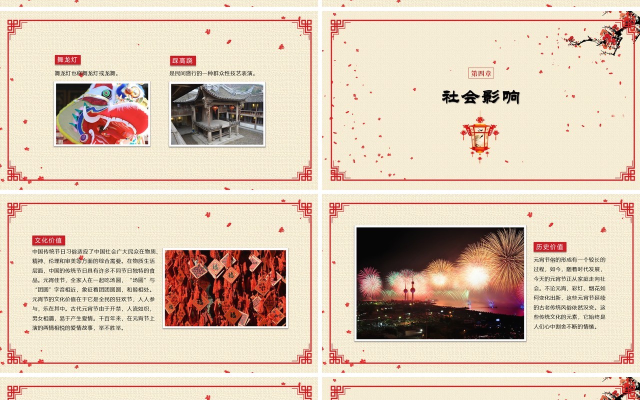 元宵节主题班会策划PPT模板13