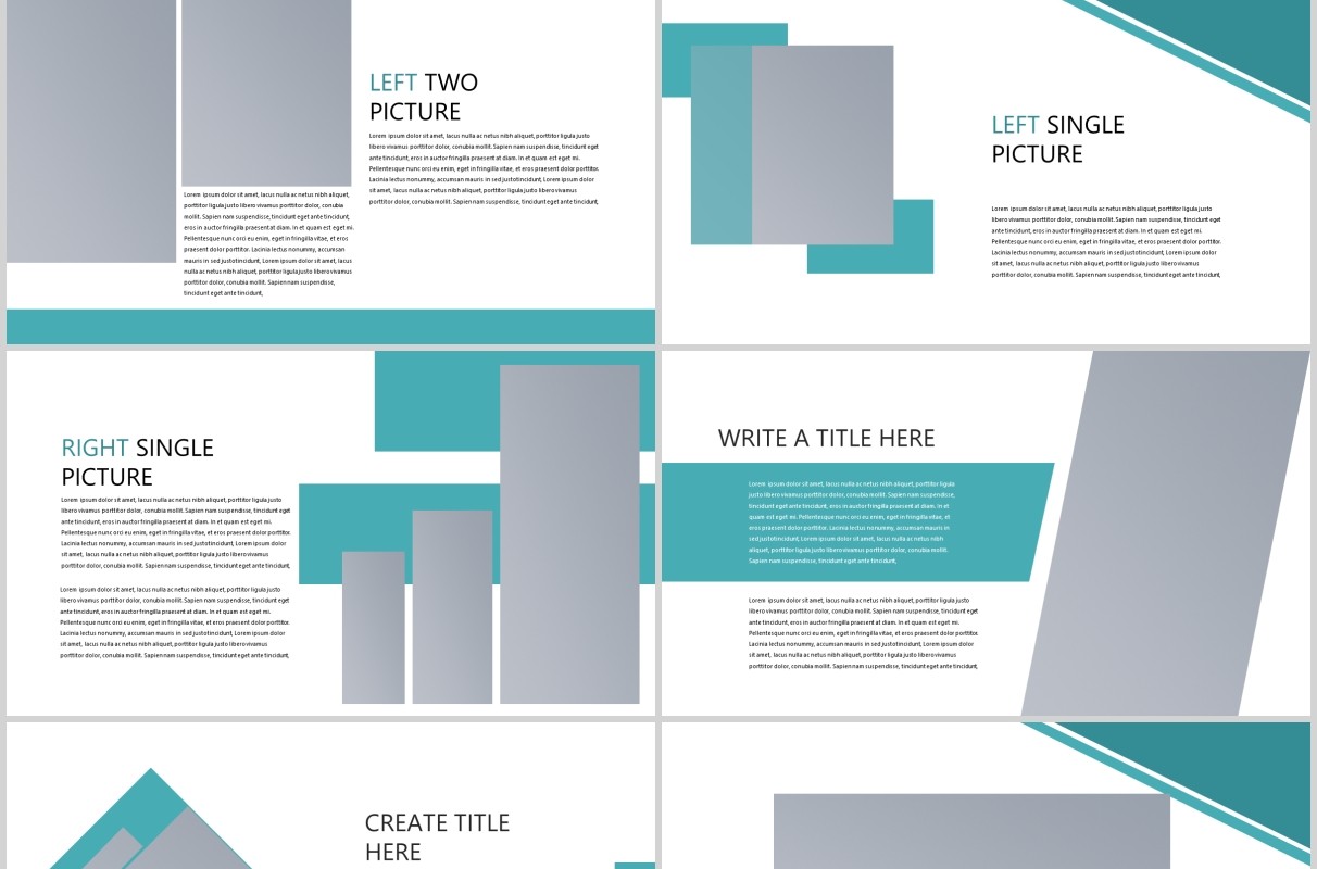 商业简约PPT模板版式设计Bussiness Template Powerpoint