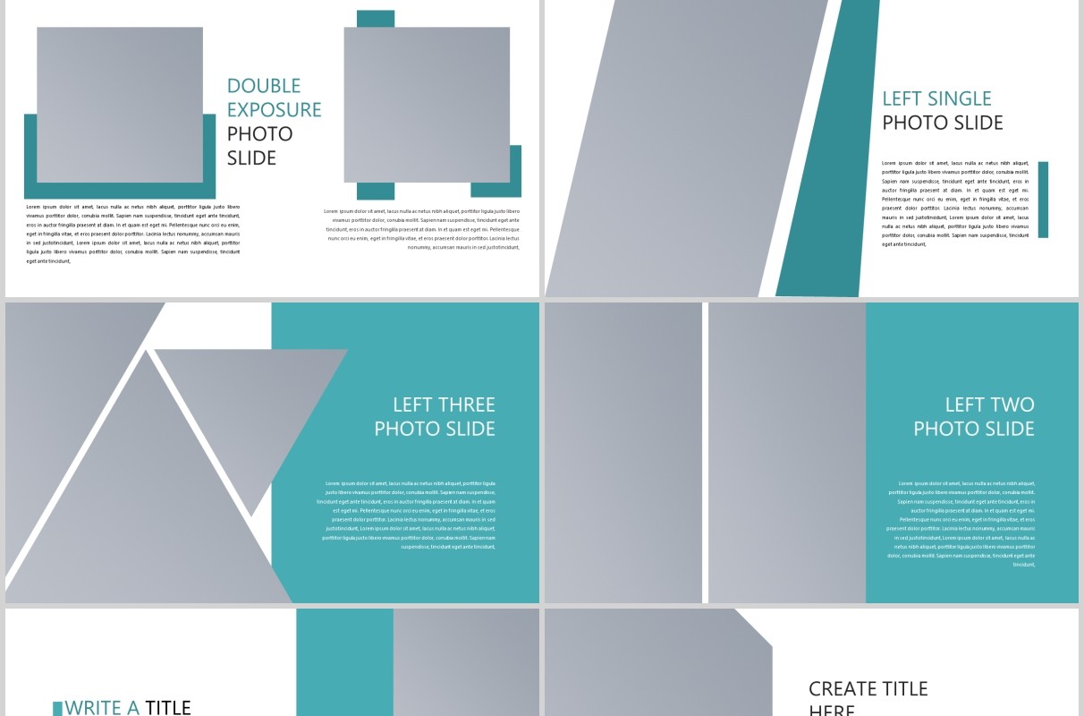 商业简约PPT模板版式设计Bussiness Template Powerpoint