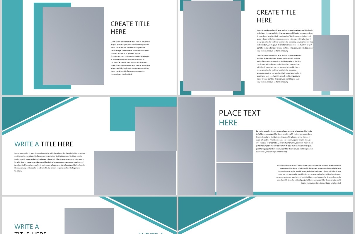 商业简约PPT模板版式设计Bussiness Template Powerpoint