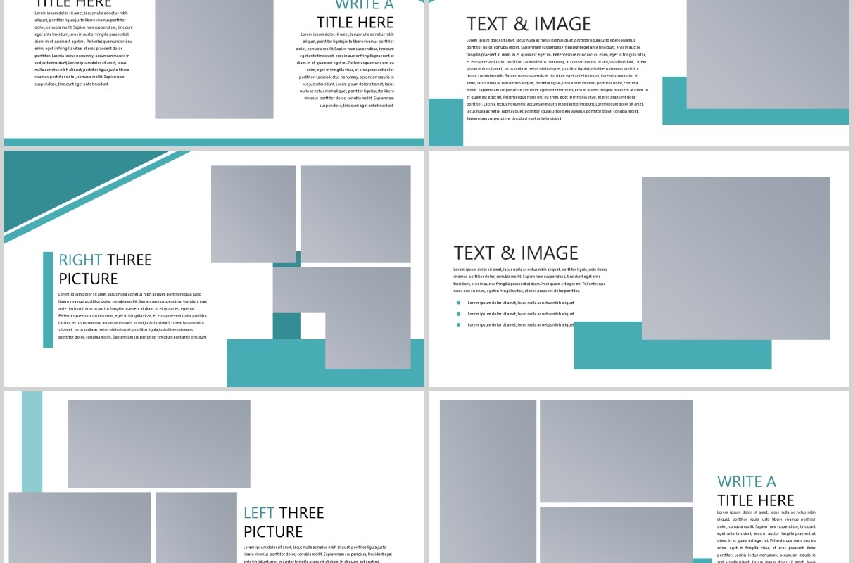 商业简约PPT模板版式设计Bussiness Template Powerpoint
