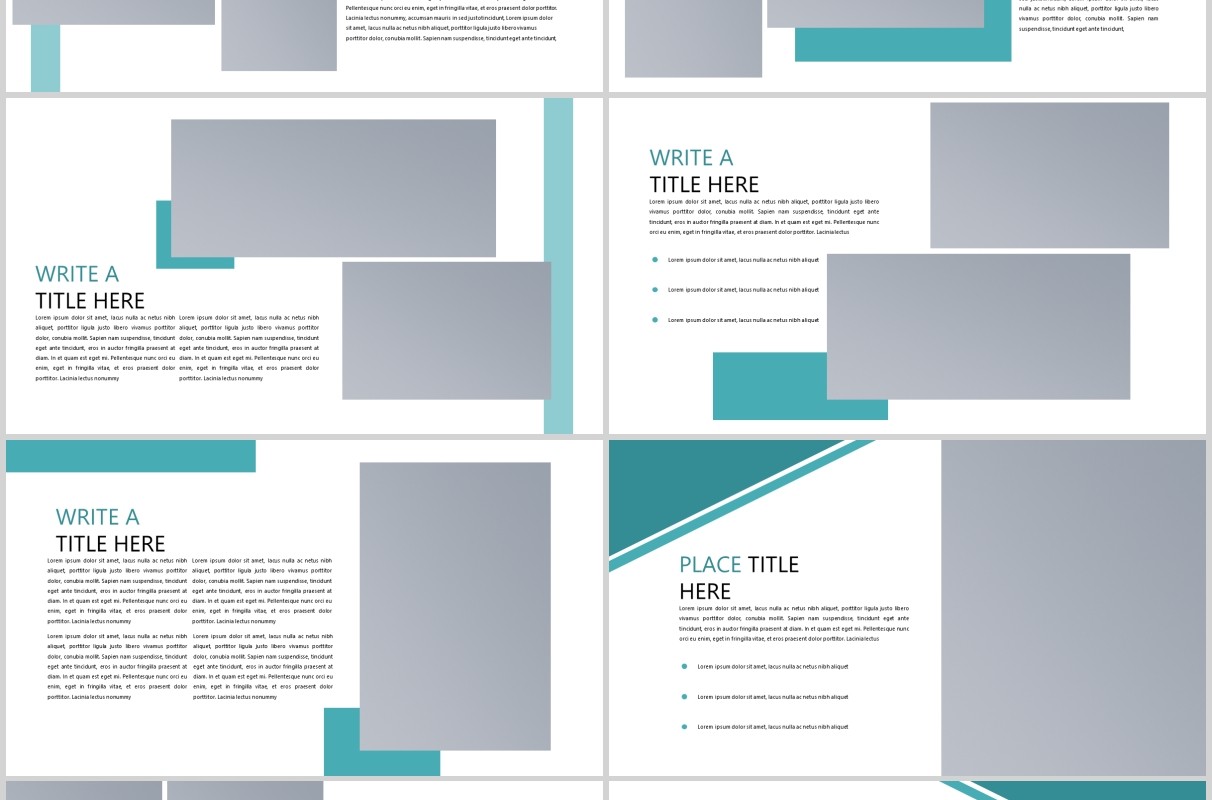 商业简约PPT模板版式设计Bussiness Template Powerpoint