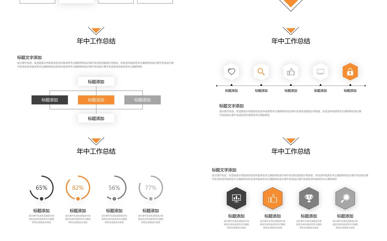 2020极简简约大气商业计划书PPT模板