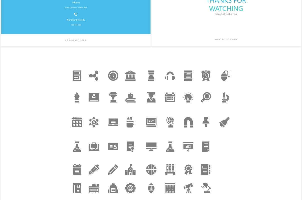 大学生学术教育报告课件PPT图片排版设计模板University  Powerpoint Presentation Template