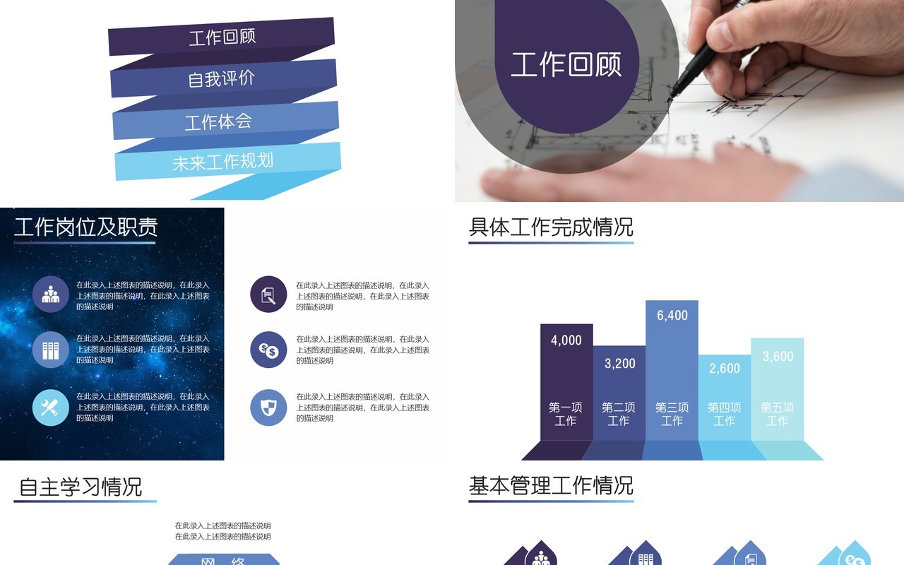 计算机程序员个人述职报告PPT模板