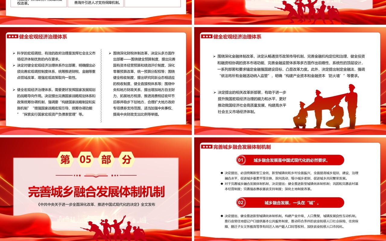 红色党政风为中国式现代化提供强大动力PPT模板