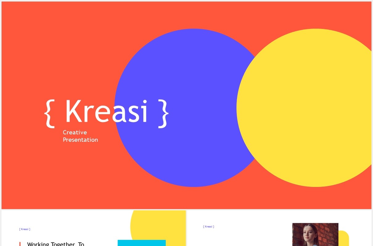 创意数字营销报告宣传介绍PPT模板kreasi digital marketing powerpoint template