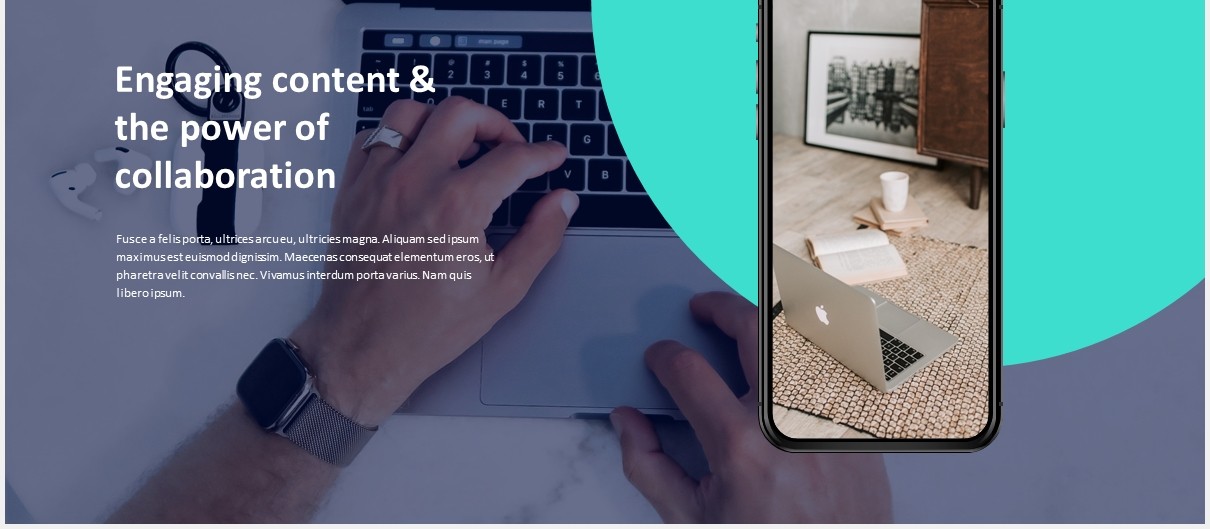 商务公司宣传介绍PPT模板eusin corporate theme powerpoint template