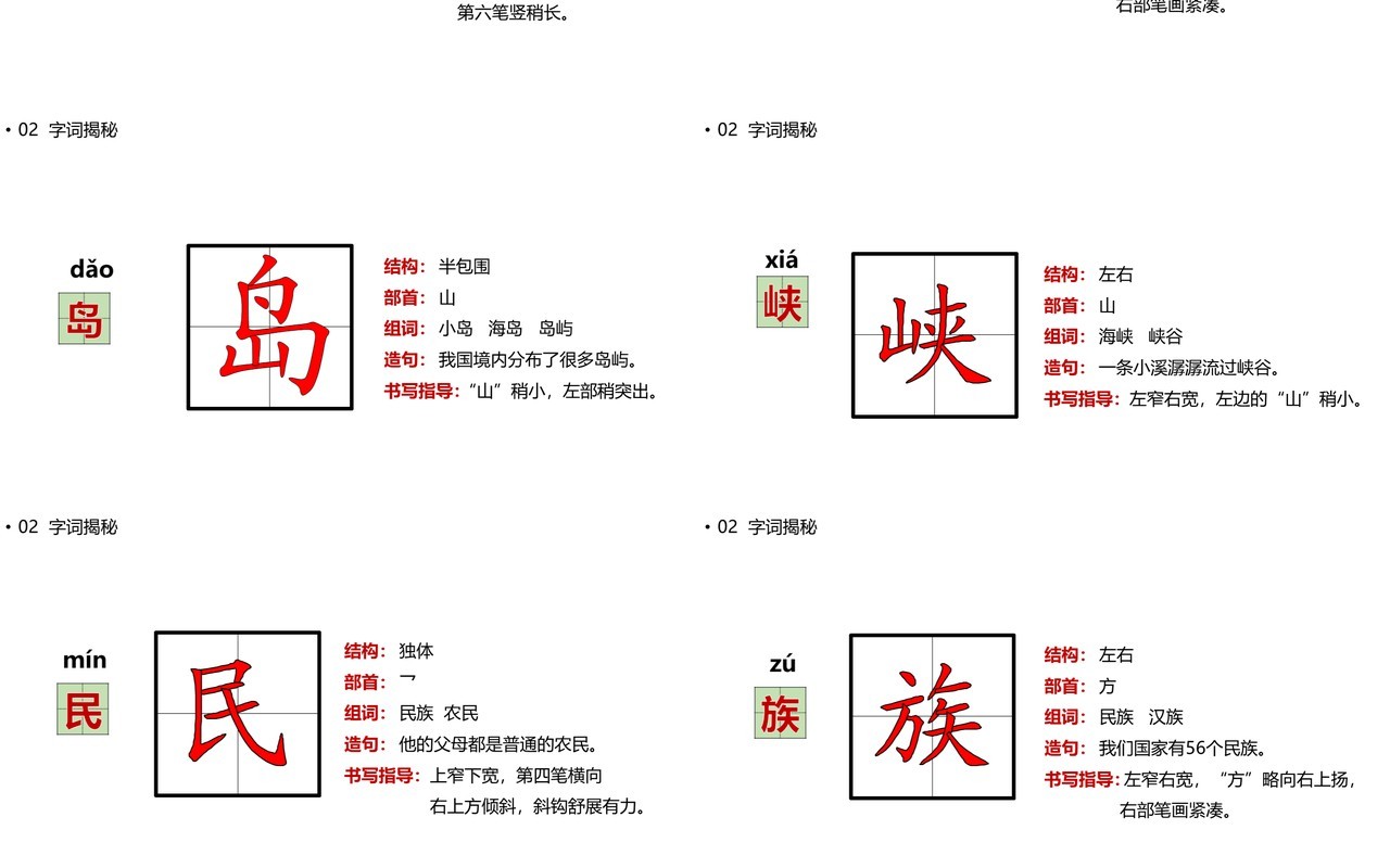 部编版二年级语文下册神州谣课件PPT模板