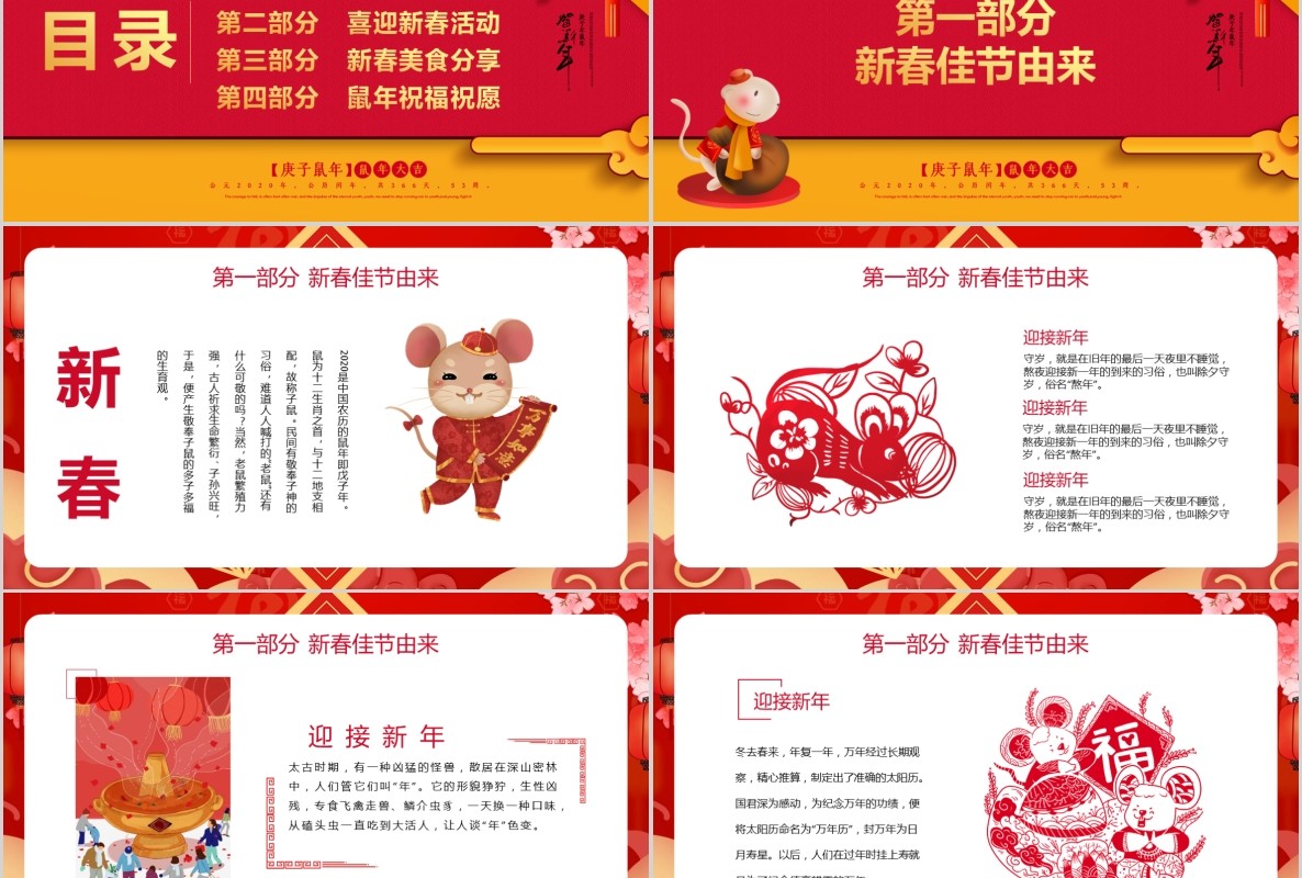 新年年会PPT模板70