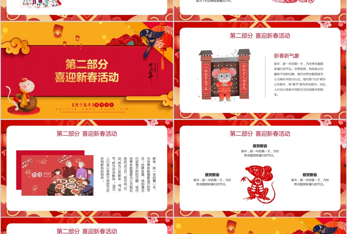 新年年会PPT模板70
