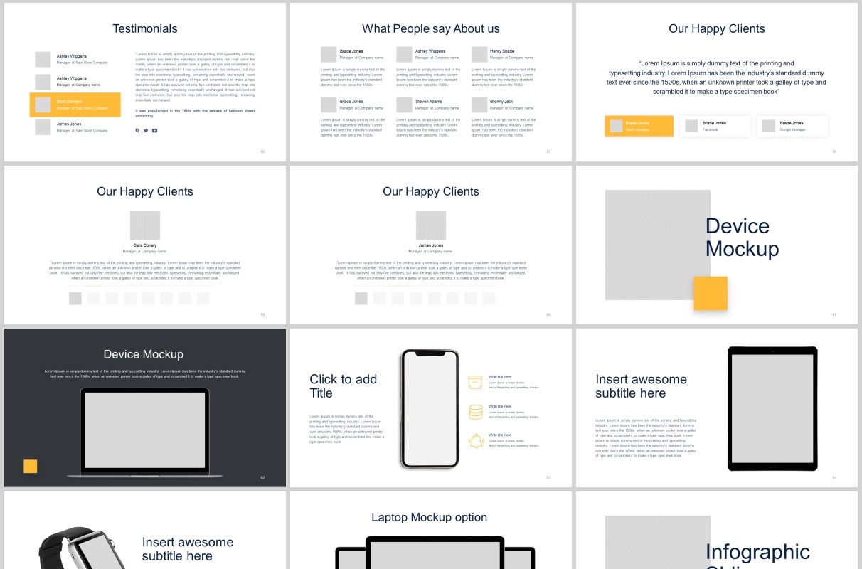商业计划PPT模板图片排版KEY模板Business Plan Powerpoint Template