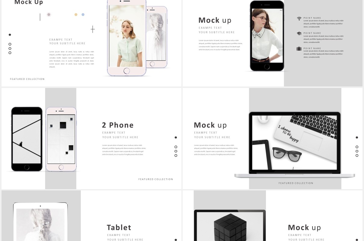 简约简洁工作展示PPT模板Clean powerpoint