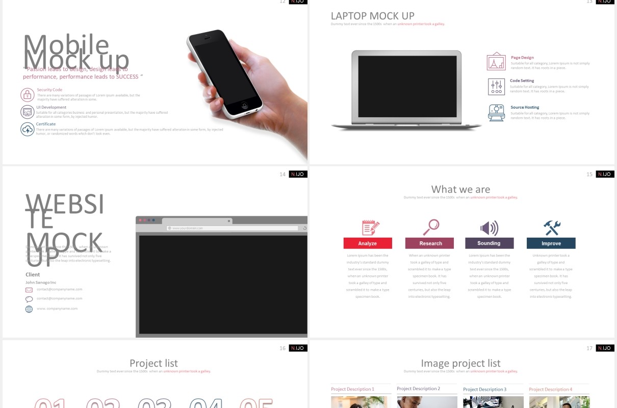 公司年终工作总结报告PPT信息图表模板ndangijo powerpoint