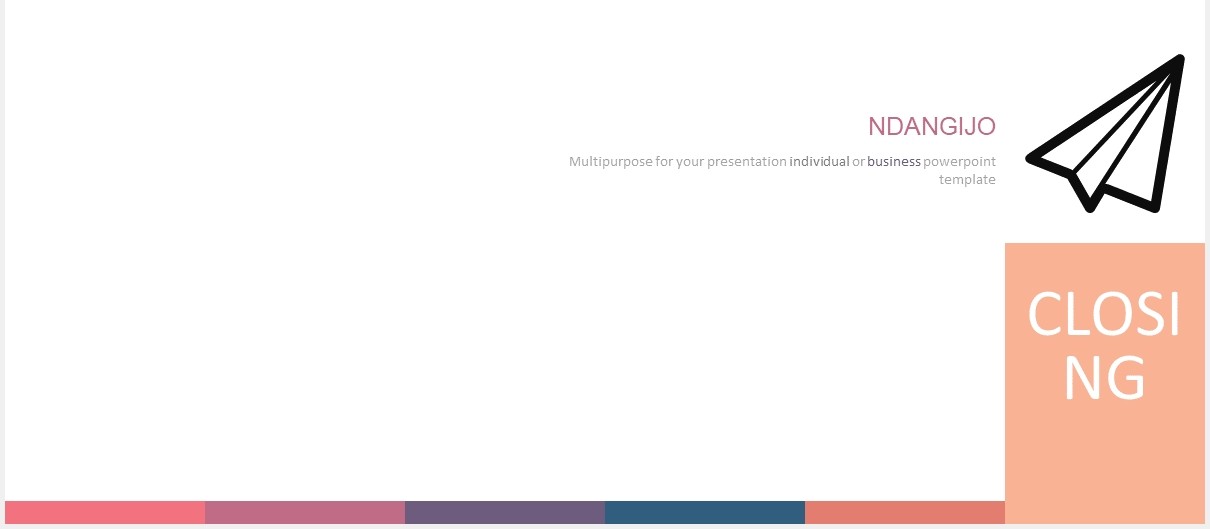 公司年终工作总结报告PPT信息图表模板ndangijo powerpoint