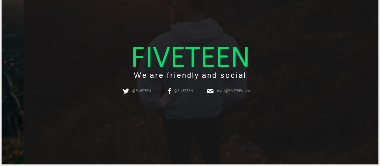 绿色简约商务工作汇报面积图数据图表PPT模板FIVETEEN