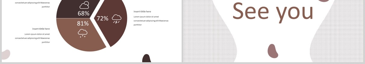 咖啡色通用PPT模板版式设计Pirage Powerpoint Template