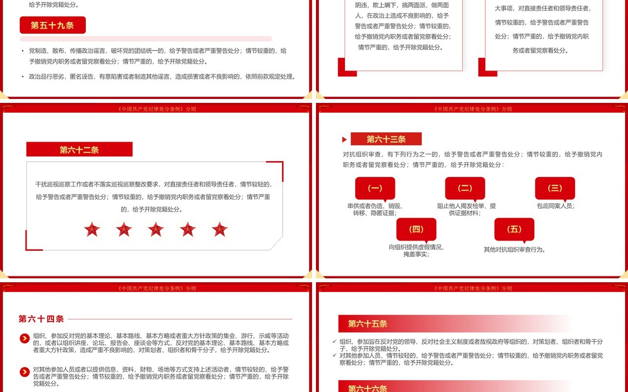 中国共产党纪律处分条例