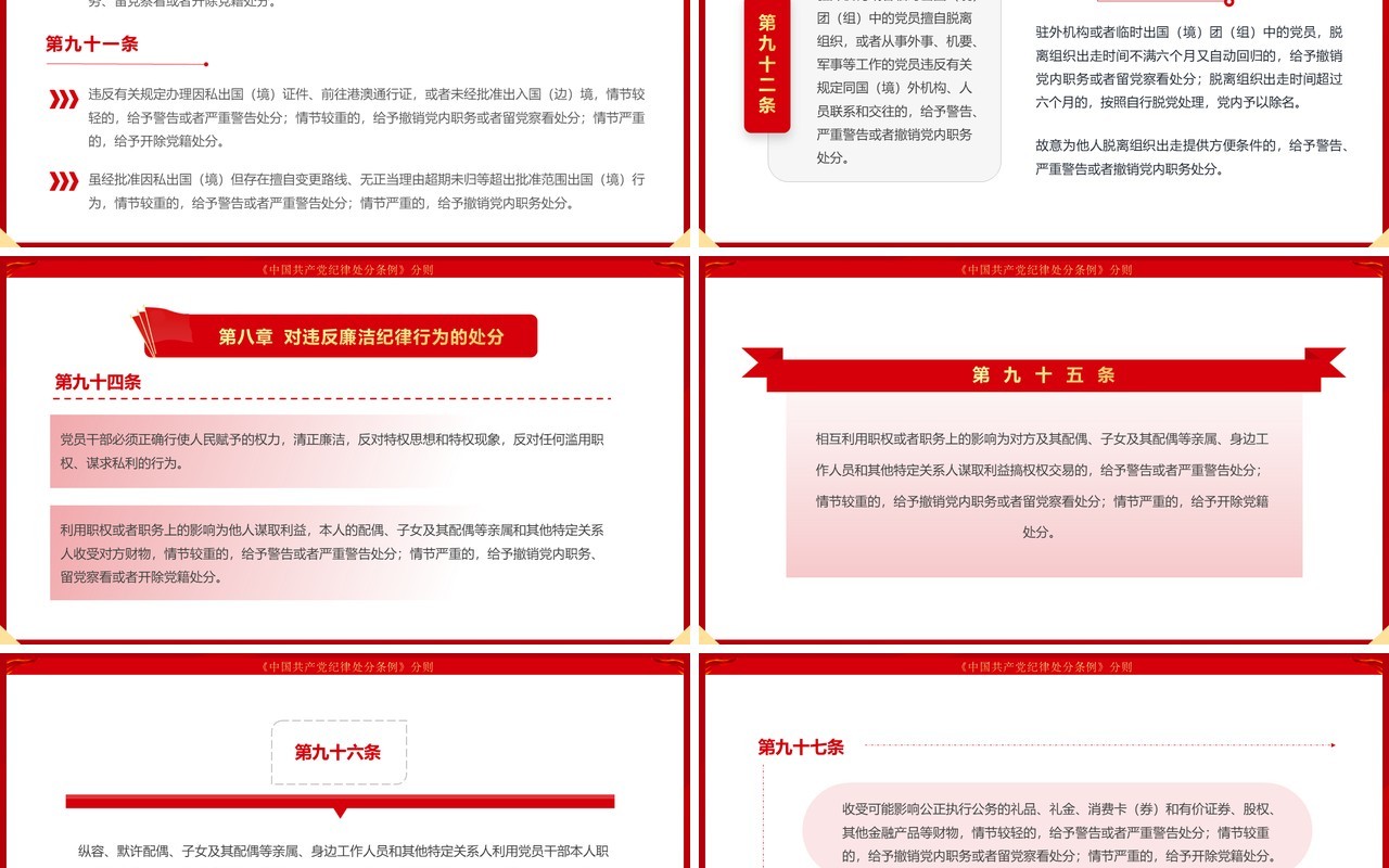 中国共产党纪律处分条例