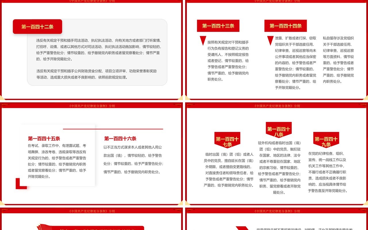 中国共产党纪律处分条例