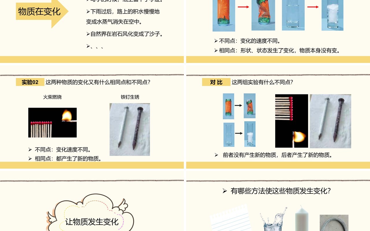 教科版六年级科学下册我们身边的物质课件PPT模板