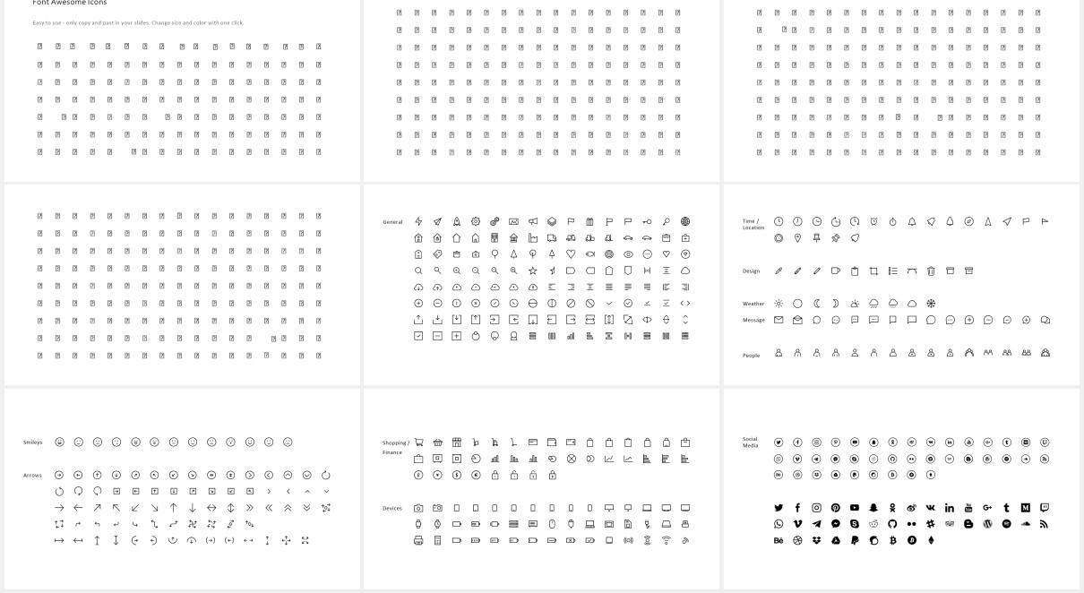 简约个人作品集图文展示简历报告PPT模板MOSY - Powerpoint Template