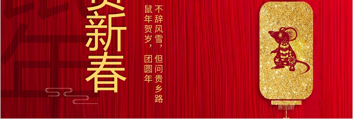 鼠年颁奖表彰年会总结PPT模板20