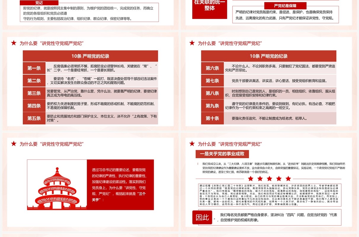 做讲党性守党规严党纪的时代新人PPT模板