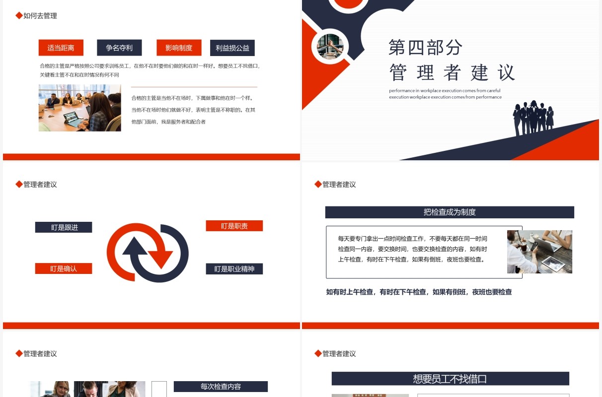 企业培训管理者如何带好团队动态PPT模板