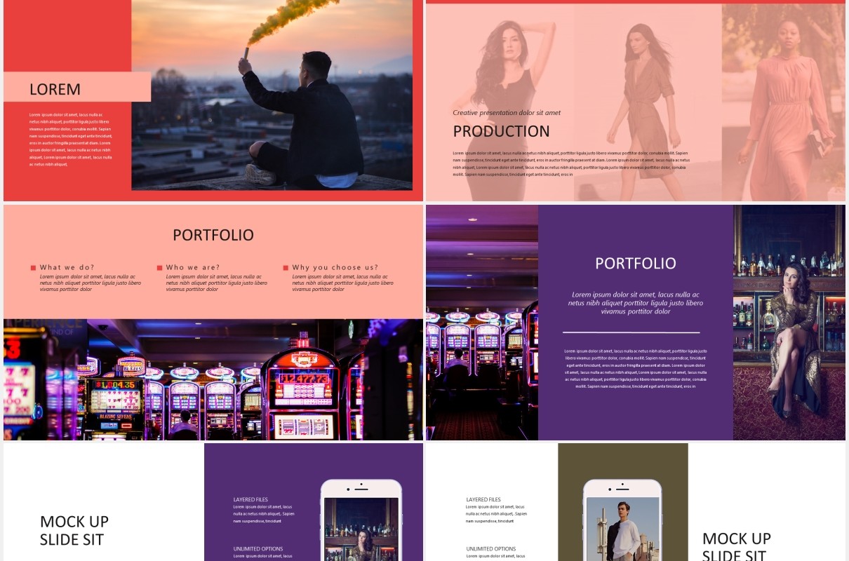 城市主题商业公司PPT模板Qonquer - Urban keynote Business Corporate