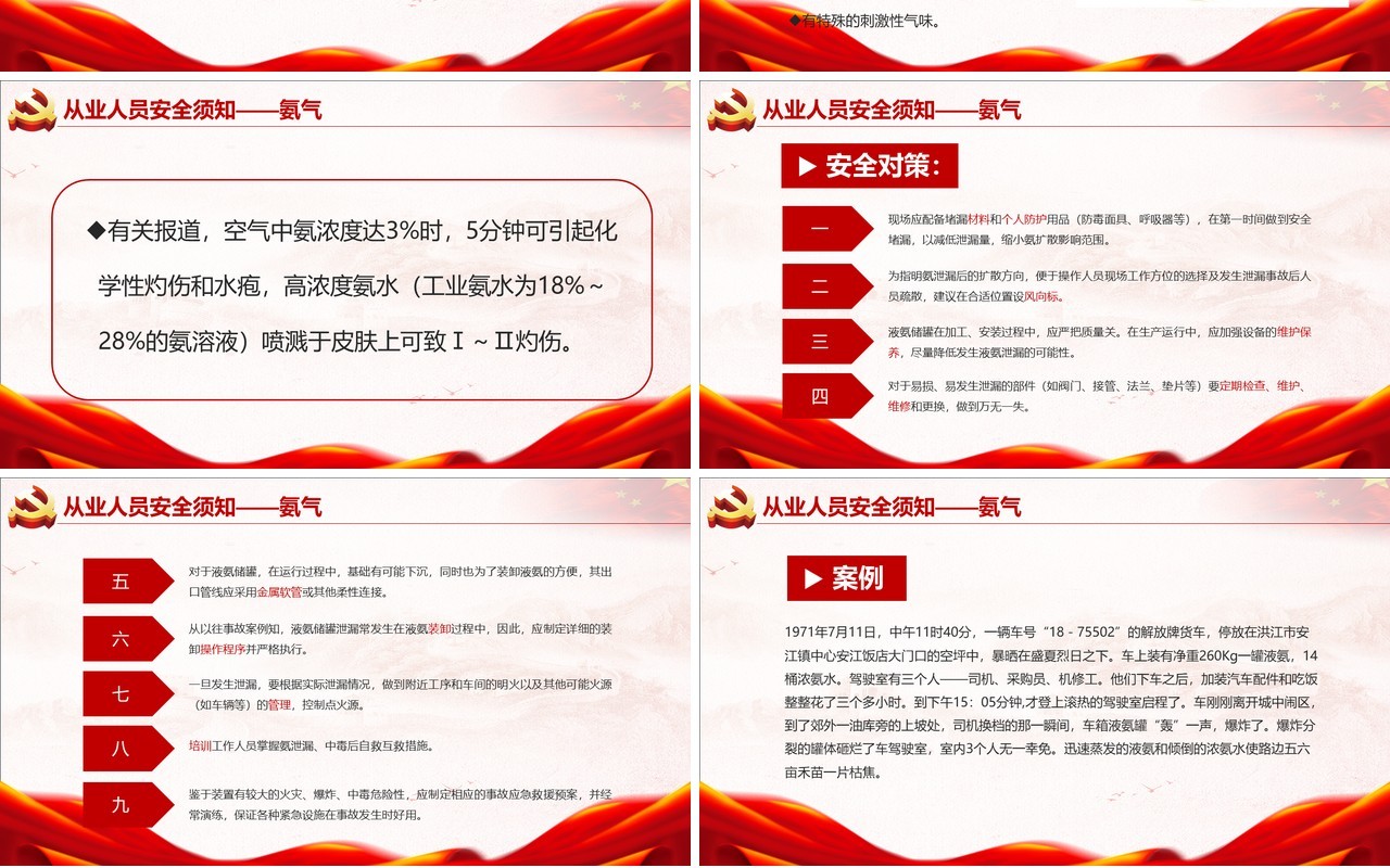 现代安全生产第一季PPT模板