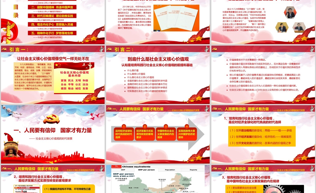 学习培育社会主义核心价值观ppt课件党课