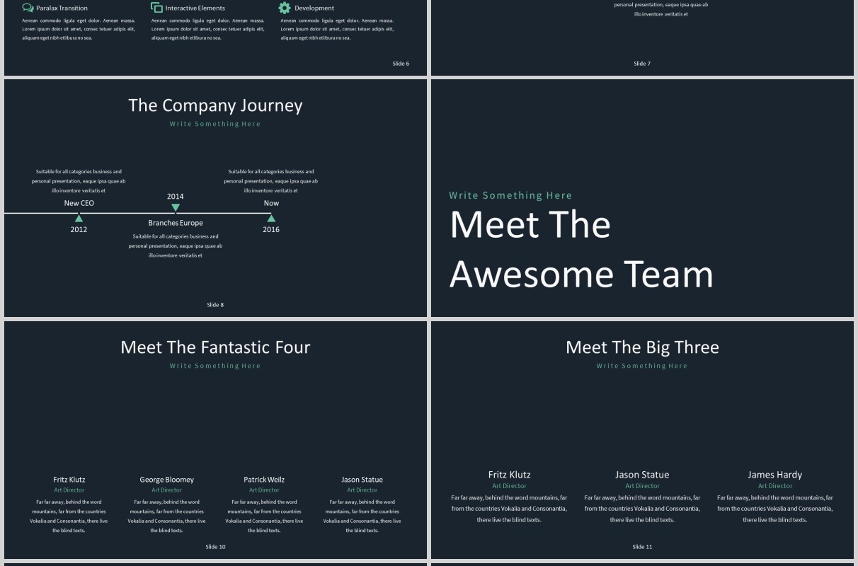 黑色高端项目计划书产品介绍PPT模板版式设计FAB Powerpoint Presentation Template