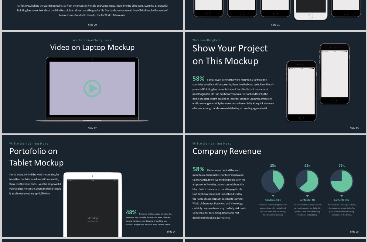 黑色高端项目计划书产品介绍PPT模板版式设计FAB Powerpoint Presentation Template