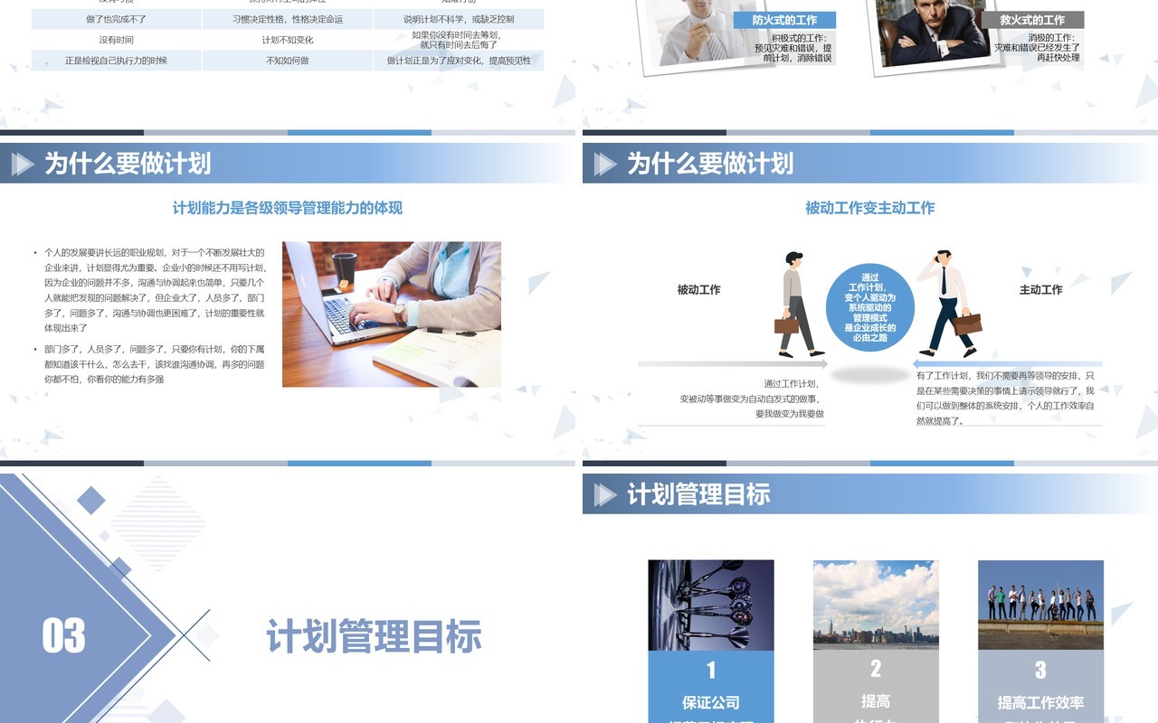 企业管理培训课程报告如何制定计划ppt模板
