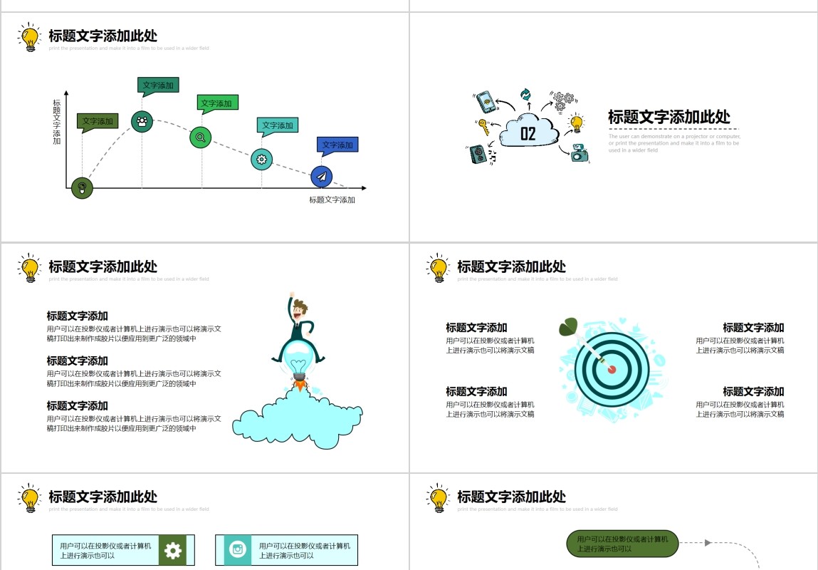 产品项目经理工作汇报PPT模板