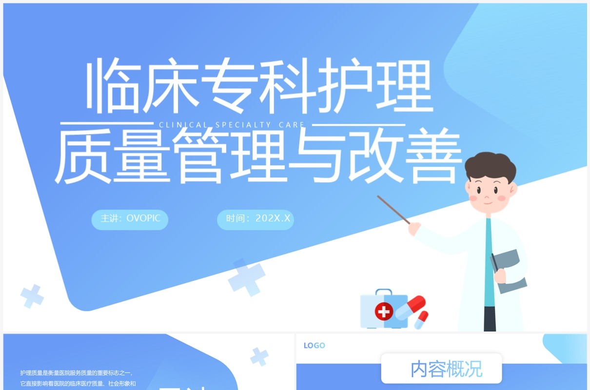 临床专科护理质量管理与改善PPT模板