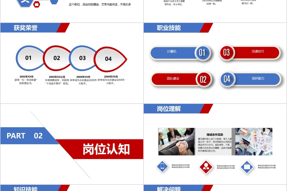 岗位竞聘PPT模板-26