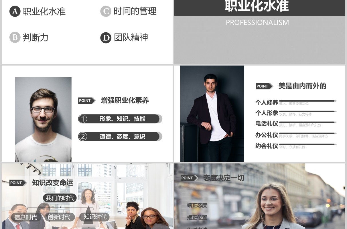 员工培训打造金牌顾问时间管理PPT模板