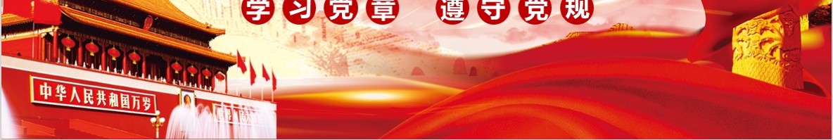 学习新微党章党课PPT模板25