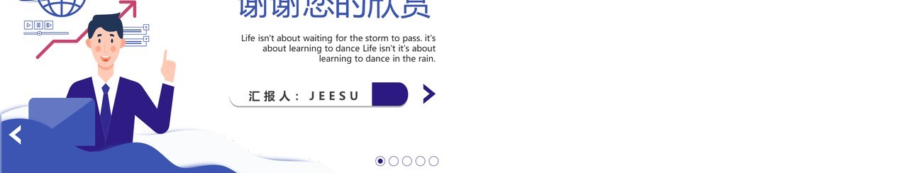 扁平风经营分析工作报告动态PPT模板