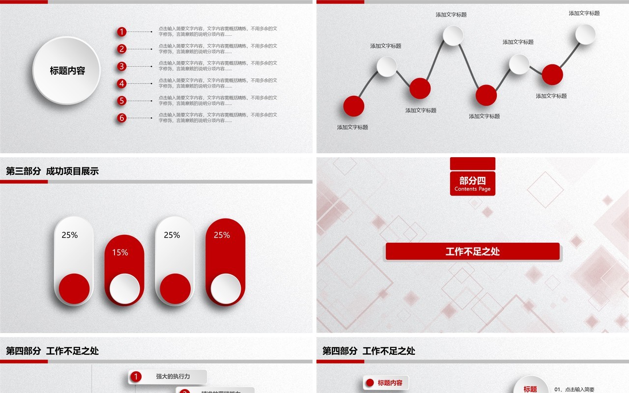 公司个人个人工作汇报总结ppt