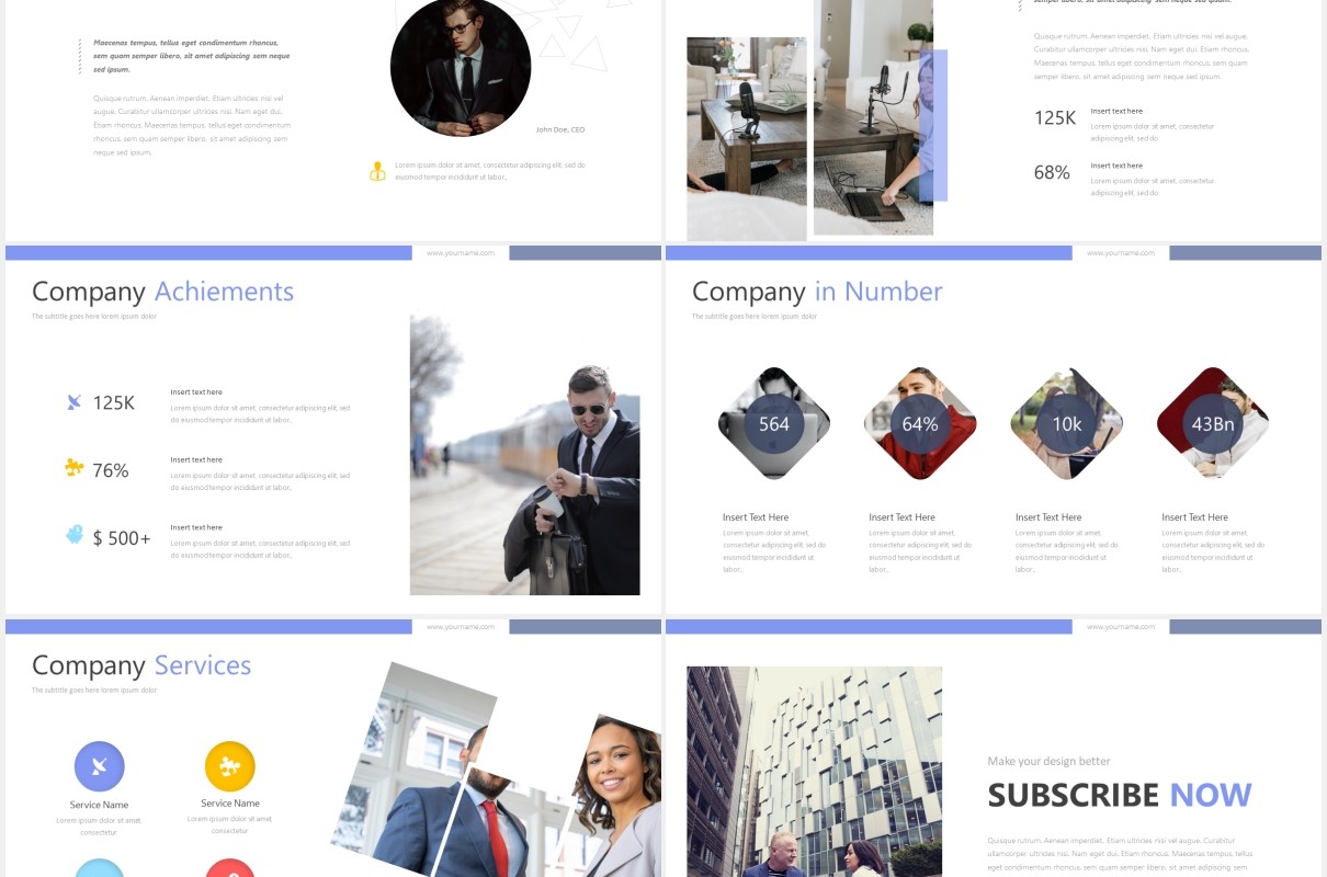 高端商务工作计划总结报告国外PPT模板zeigla powerpoint template