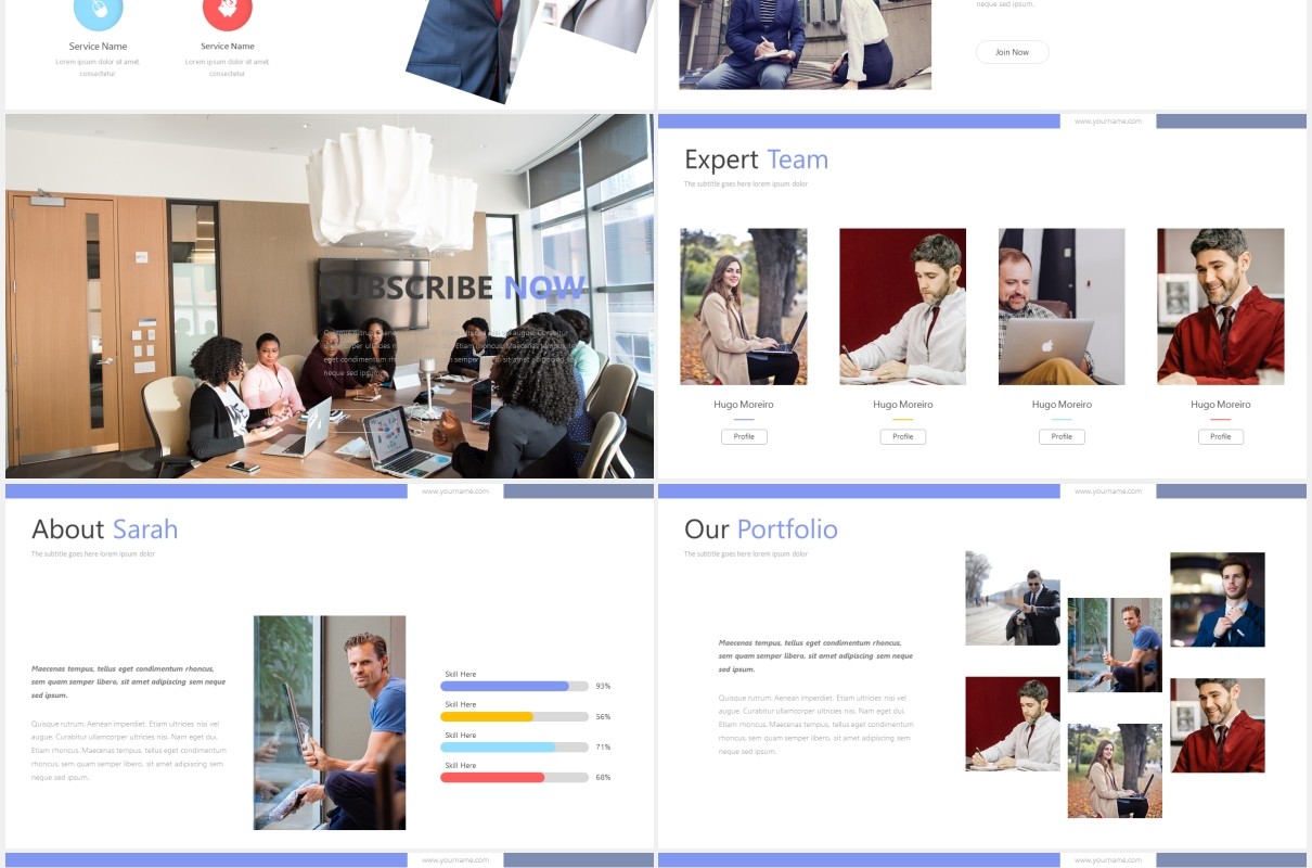 高端商务工作计划总结报告国外PPT模板zeigla powerpoint template