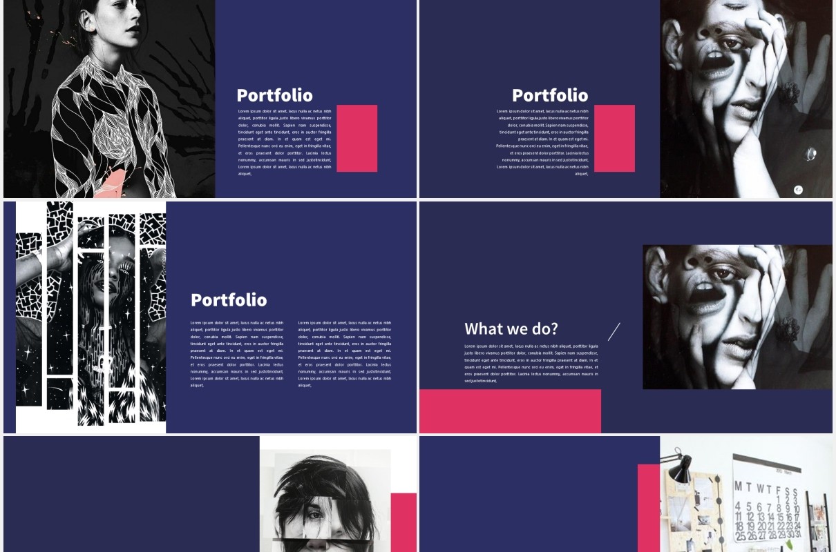 蓝调多用途商务PPT模板Blues Multipurpose Template PPT