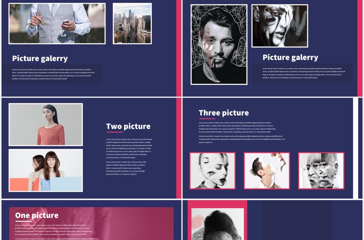蓝调多用途商务PPT模板Blues Multipurpose Template PPT