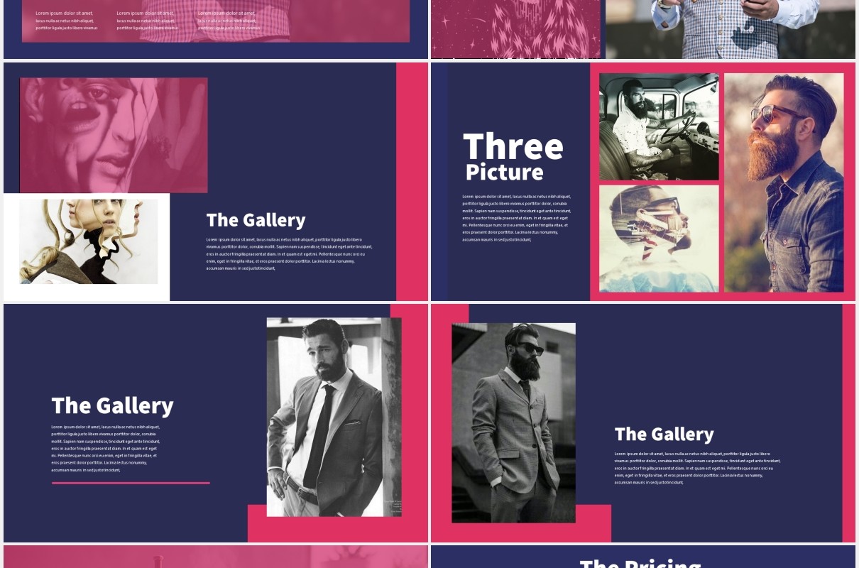 蓝调多用途商务PPT模板Blues Multipurpose Template PPT
