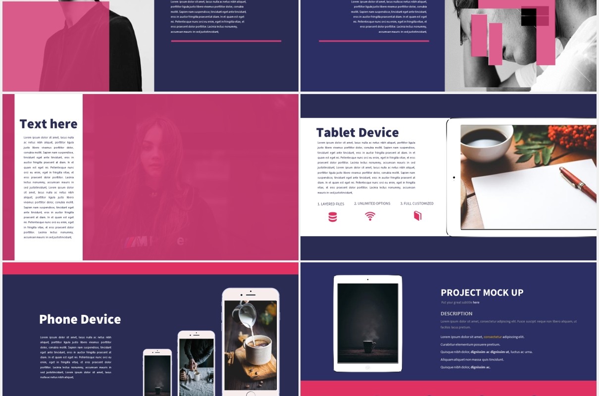 蓝调多用途商务PPT模板Blues Multipurpose Template PPT