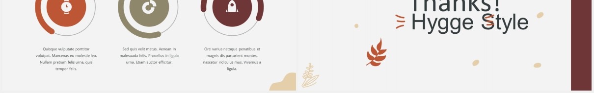 个人简历图片排版设计PPT模板HUGA - Hygge Style Powerpoint Template